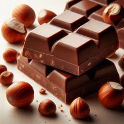 Fondant parfumé senteur chocolat noisette