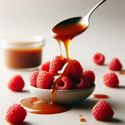 Fondant parfumé senteur framboise caramel