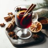 Poudre parfumée senteur vin chaud