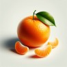 Poudre parfumée senteur mandarine
