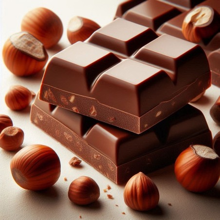 Poudre parfumée senteur chocolat noisette