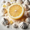 Poudre parfumée senteur citron meringué