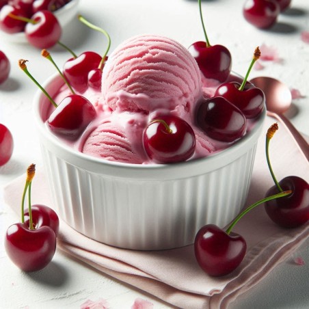 Poudre parfumée senteur crème glacée cerise