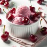 Poudre parfumée senteur crème glacée cerise