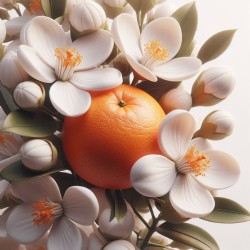 Fondant parfumé senteur fleur d'oranger