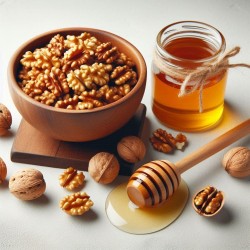Fondant parfumé senteur noix et miel