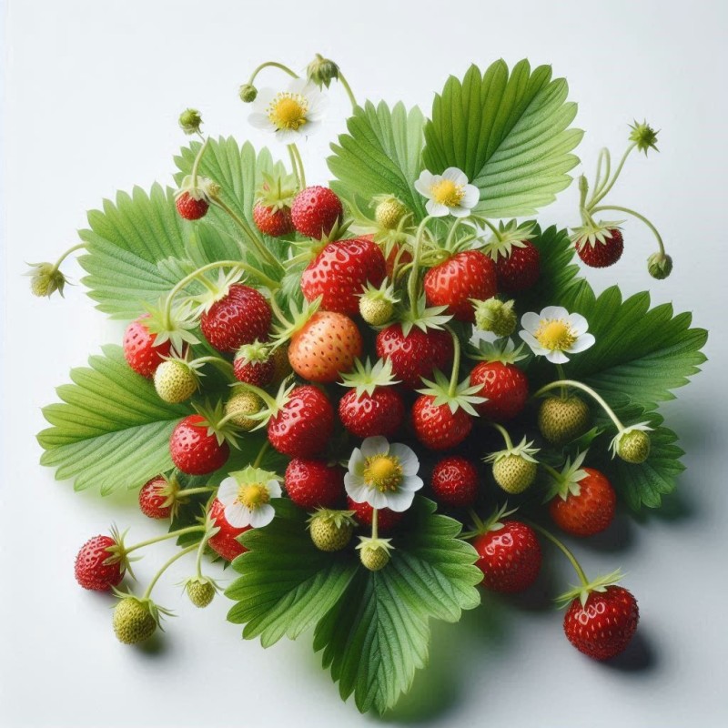 Fondant parfumé senteur fraise des bois